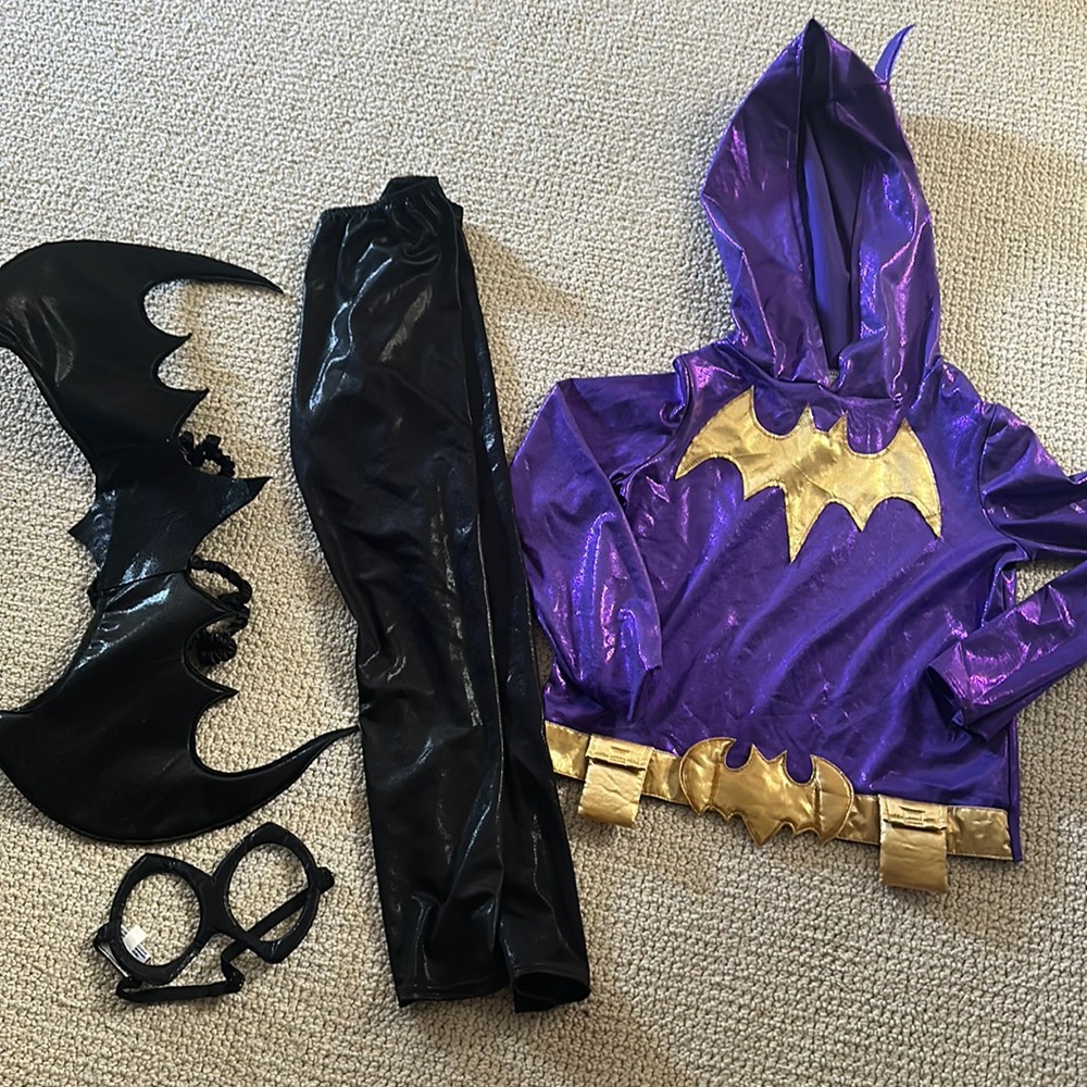 DC Comics Bat Girl Costume Size 10 Girls